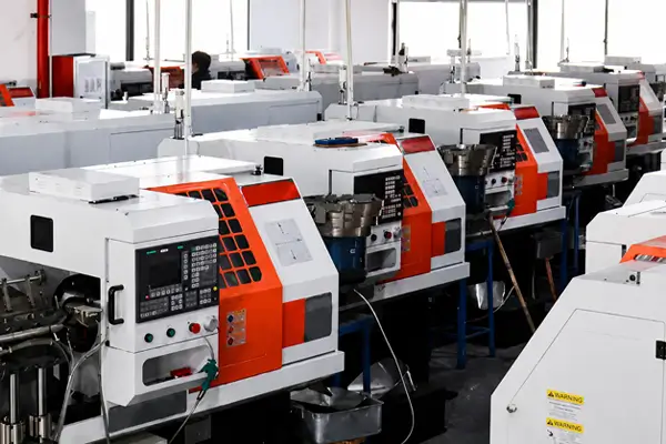 CNC machining workshop